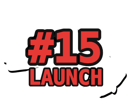 Your rank (#15 LAUNCH)
