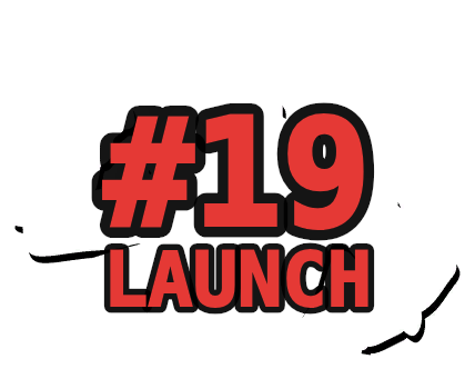 Your rank (#19 LAUNCH)