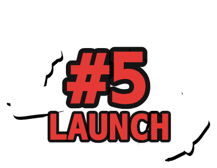 Your rank (#5 LAUNCH)